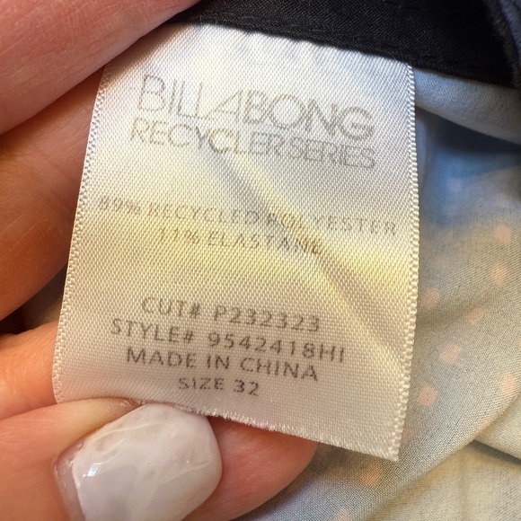 Billabong Blue and Orange Board Shorts with Gradient Design Mens Sz 32 - Picture 11 of 11